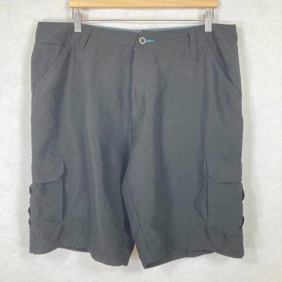 Burnside Mens Cargo Shorts Athleisure Casual Lightweight Size 36 - Picture 1 of 5